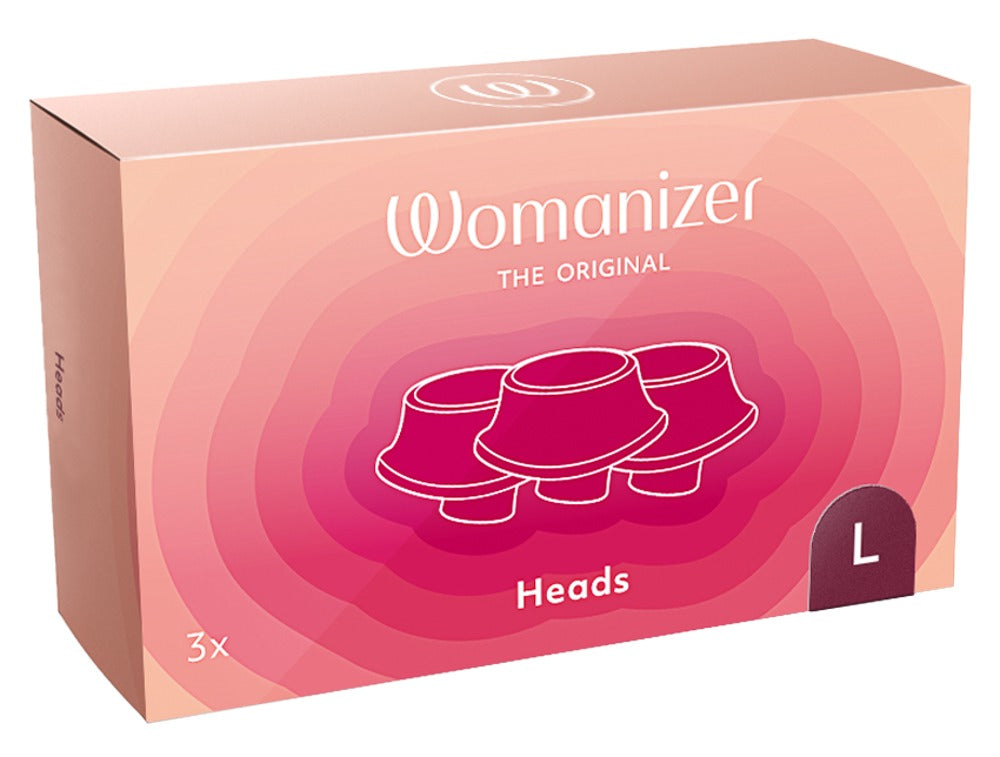 Womanizer Heads 3er Bordeaux Ersatzaufsätze Größe L