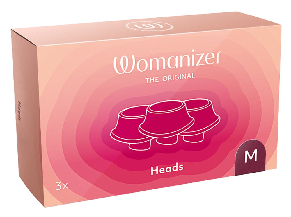 Womanizer Heads 3er Bordeaux Ersatzaufsätze Größe M