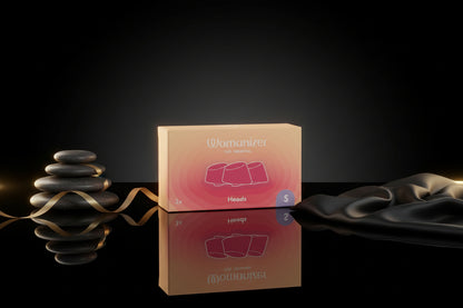 Verpackung der Womanizer Heads 3er Lilac Ersatzkappen für den Womanizer DUO 2
