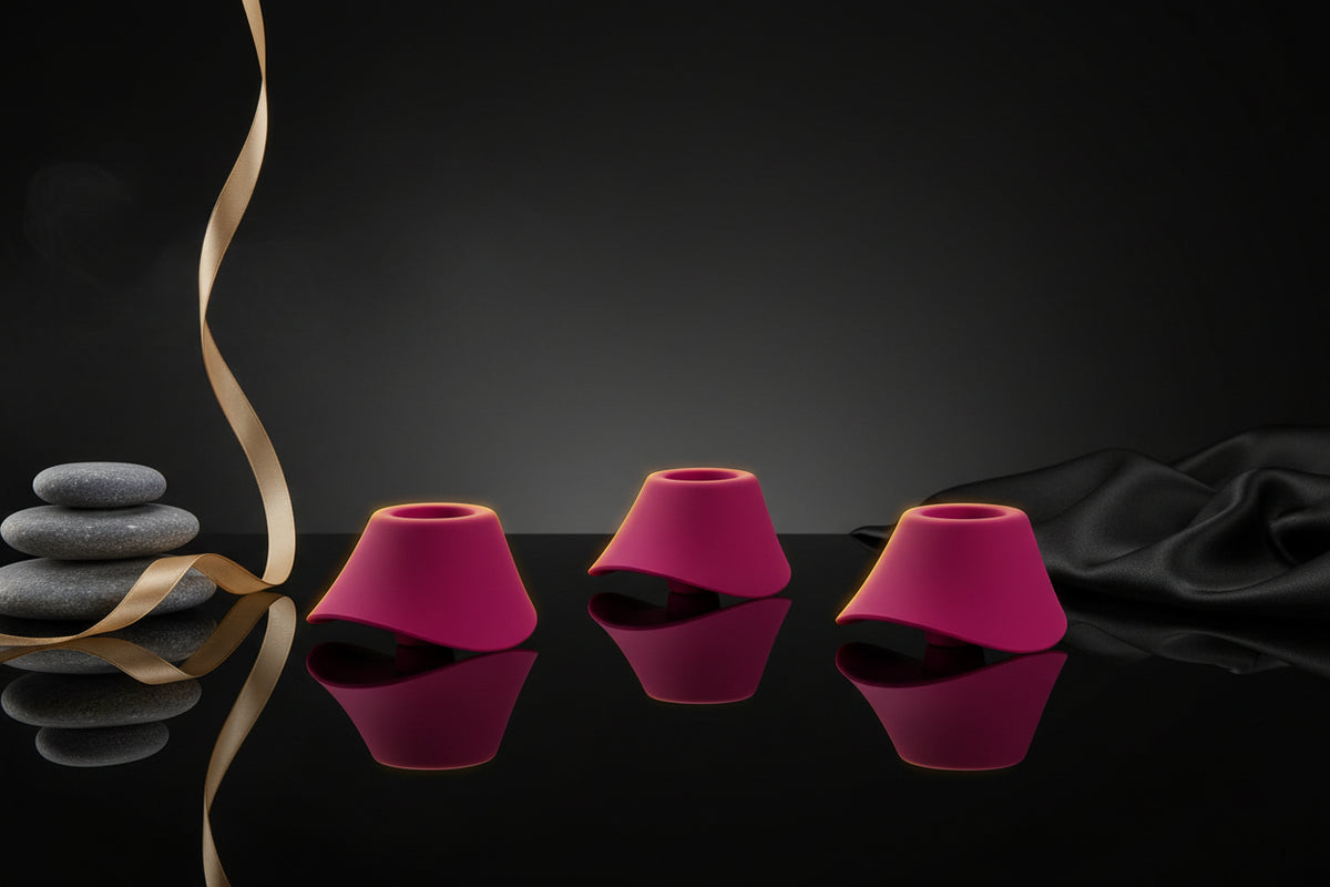 Womanizer Heads Blend Pink – 3 Ersatzkappen für individuellen Komfort