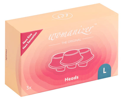 Womanizer Heads Blueberry 3er Ersatzkappen Verpackungsdetail