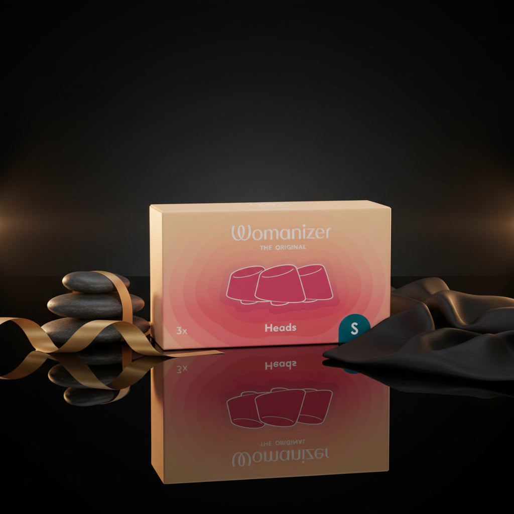 Verpackung der Womanizer Heads DUO 2 Ersatzkappen