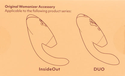 Produktinformationen der Womanizer Heads DUO 2 Ersatzkappen Verpackung