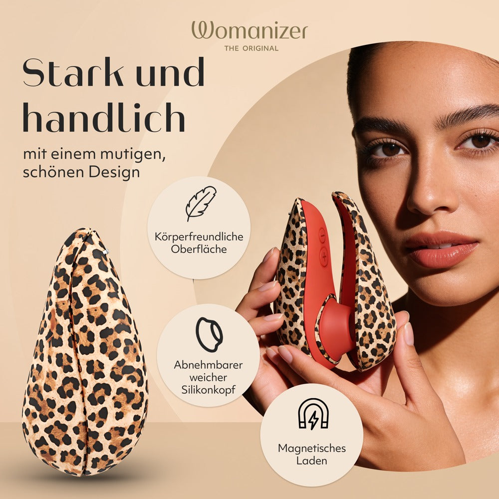 Verpackungsrückseite des Womanizer Liberty 2 mit Produktinformationen