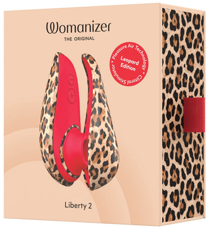 Produktverpackung des Womanizer Liberty 2 in Braun