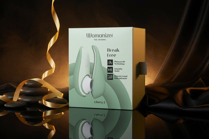 Womanizer Liberty 2 Verpackung grün Produktbox