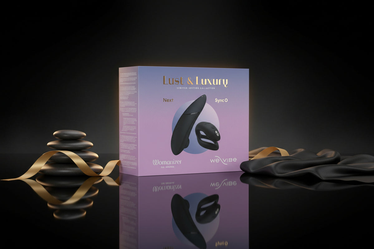 Womanizer Lust Luxury Premium Set mit Klitorisstimulator und Accessoires