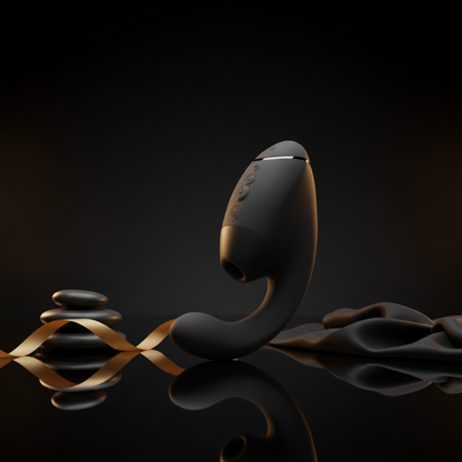 Womanizer Next Duo Dual-Stimulator in Schwarz