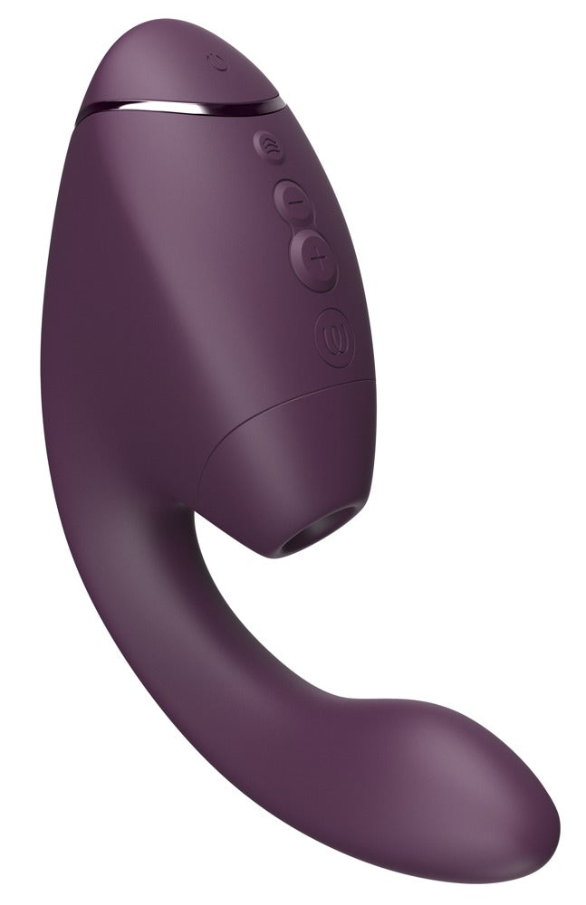 Seitenansicht des Womanizer Next Duo in Lila