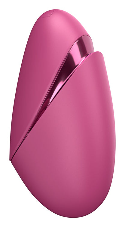Halb geöffneter Womanizer Next Liberty in Pink
