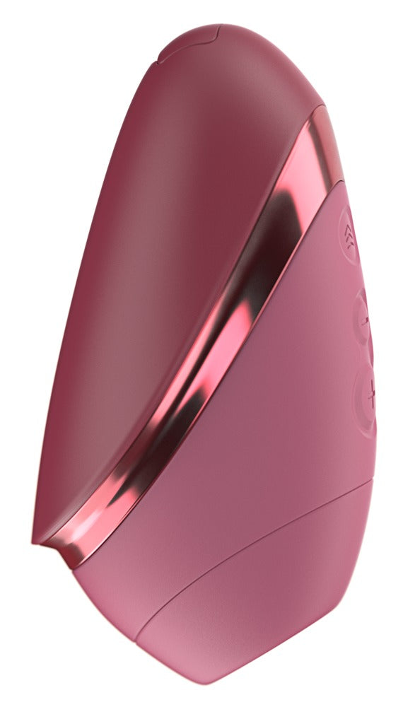 Geöffneter Womanizer Next Liberty in Rot mit Magnet-Cover