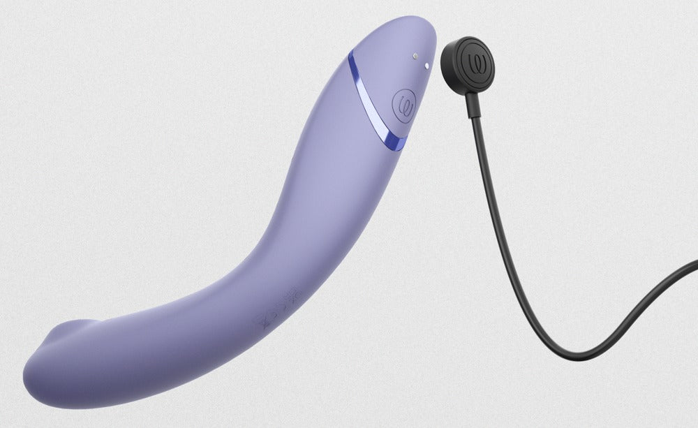 Detailansicht des ergonomischen Womanizer OG Stimulators