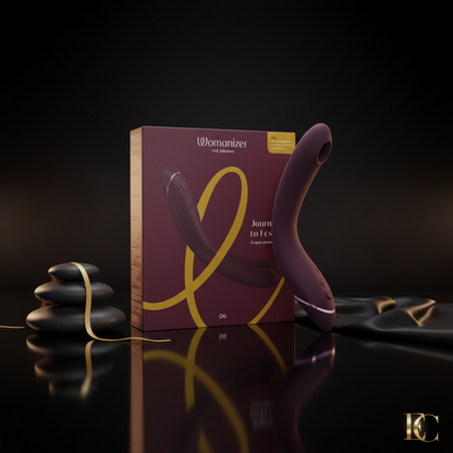 Womanizer OG Pleasure Air Stimulator in rot Premium-Verpackung