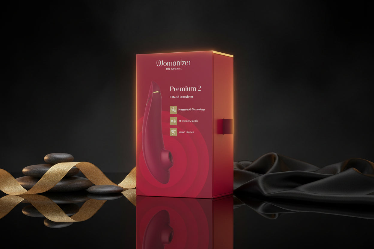 Womanizer Premium 2 Druckwellenvibrator rot