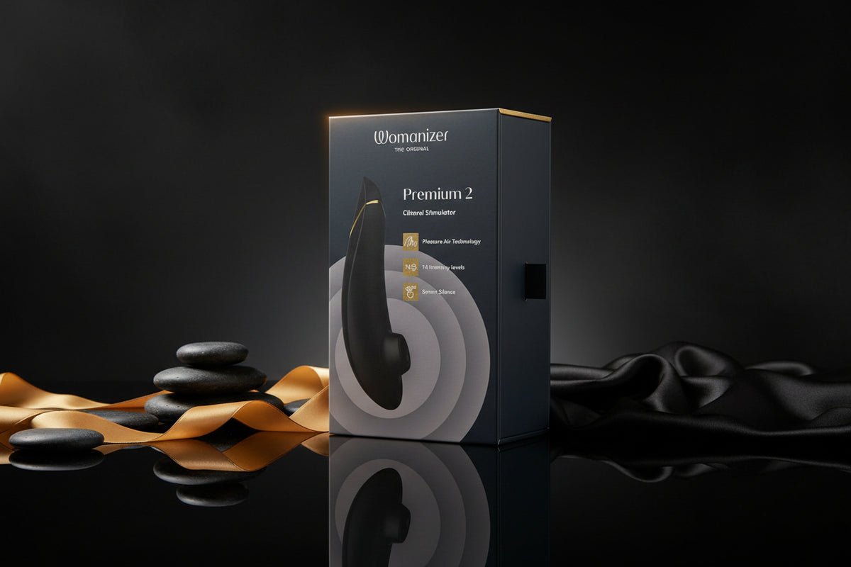Womanizer Premium 2 Druckwellenstimulator mit Pleasure Air Technologie