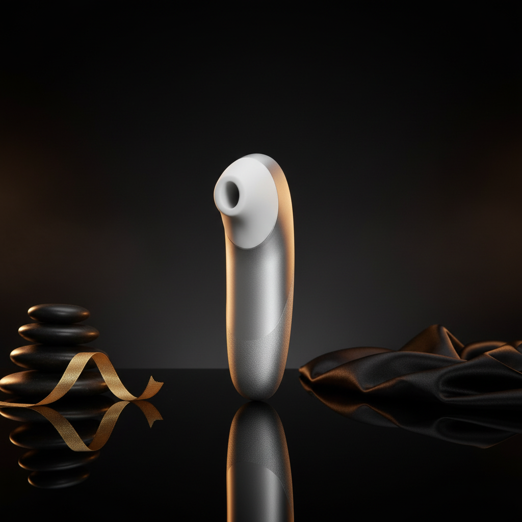 Womanizer Pro in eleganter silberner Farbvariante