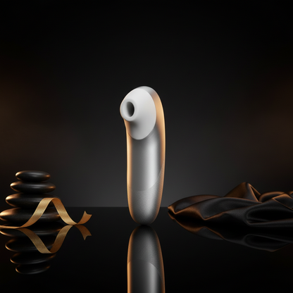 Womanizer Pro in eleganter silberner Farbvariante