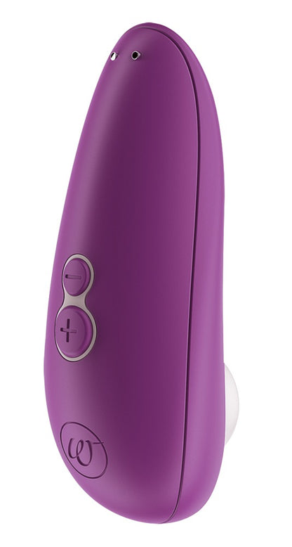 Womanizer Starlet 3 Druckwellenvibrator Detailansicht Bedienknöpfe