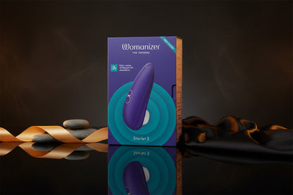 Womanizer Starlet 3 Verpackung blau Druckwellenvibrator