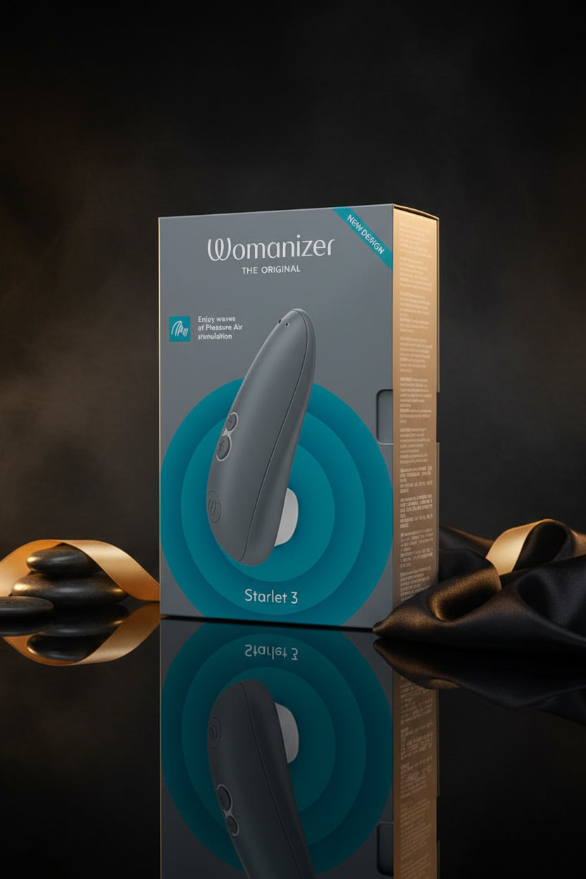 Womanizer Starlet 3 Verpackung grau Druckwellenvibrator