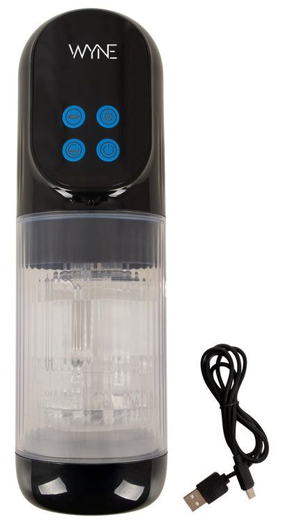 WYNE Masturbator 12 mit USB-C-Ladekabel zur wiederaufladbaren Nutzung