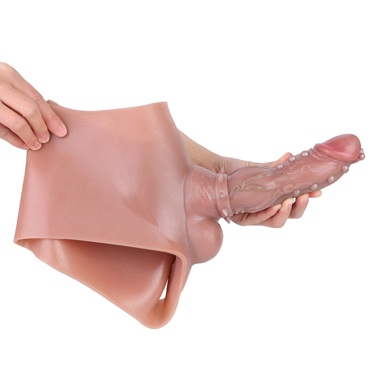 XX-DREAMSTOYS Penis-Performance-Panty 4 in seitlicher Trageansicht