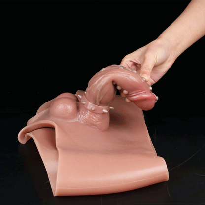 XX-DREAMSTOYS Penis-Performance-Panty 4 Detailansicht des flexiblen Materials