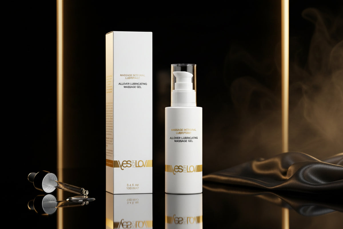 YESforLOV Allover Lubricating Gleitgel in hochwertiger Verpackung