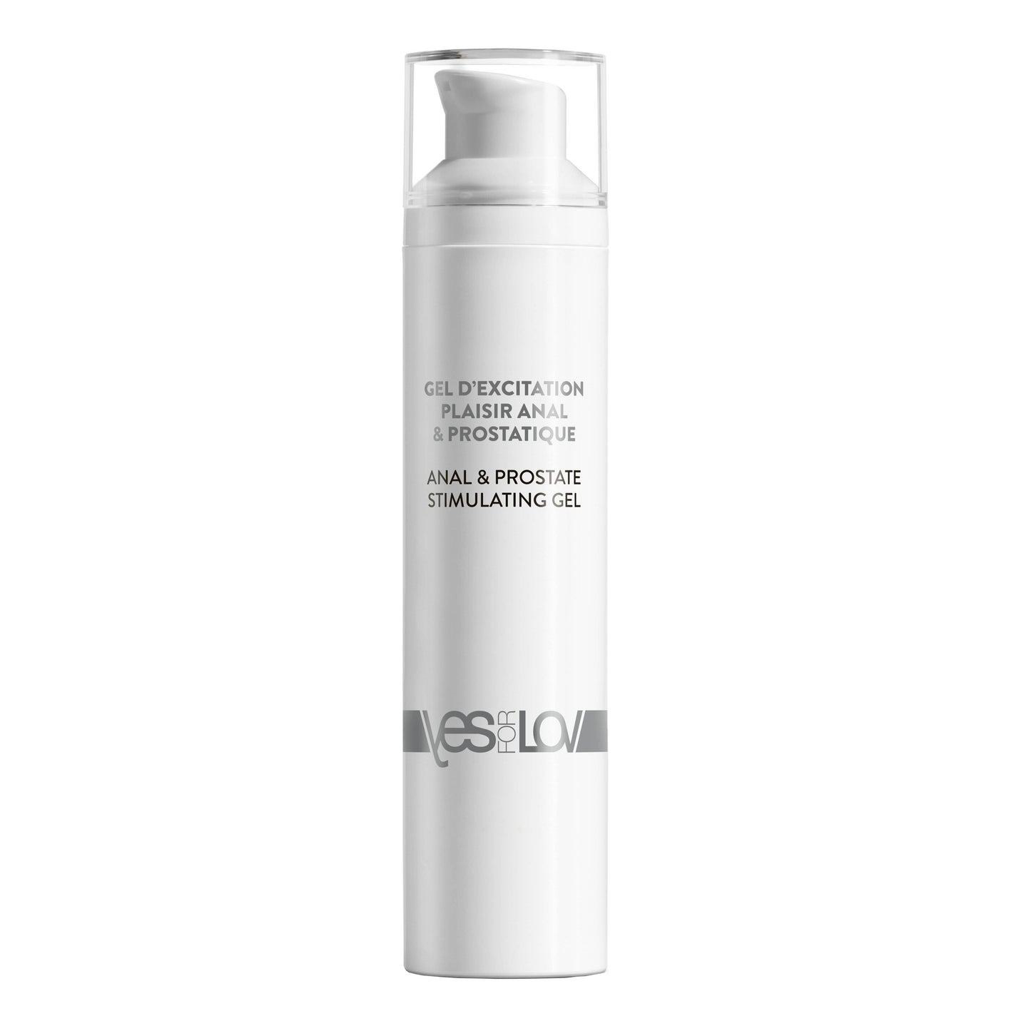 YESforLOV Stimulating Gel 50ml minimalistische Flasche für sanfte Stimulation und Intimate Wellness