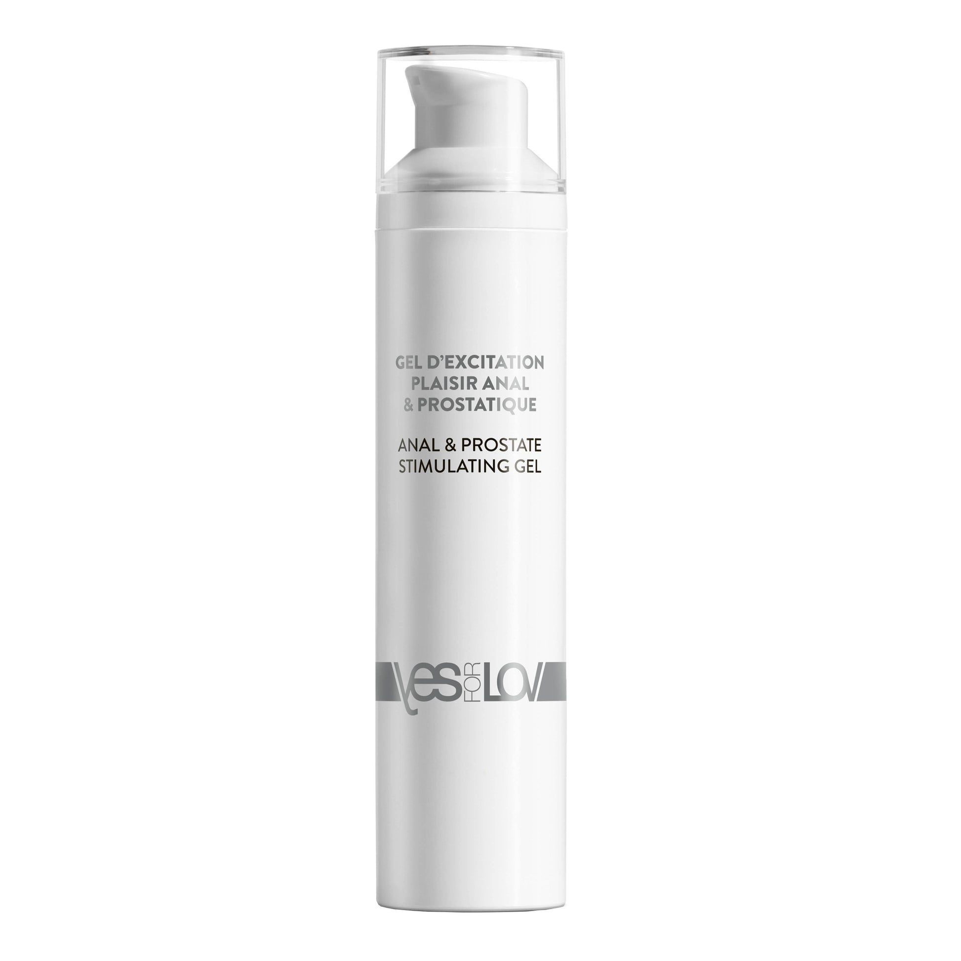 YESforLOV Stimulating Gel 50ml minimalistische Flasche für sanfte Stimulation und Intimate Wellness