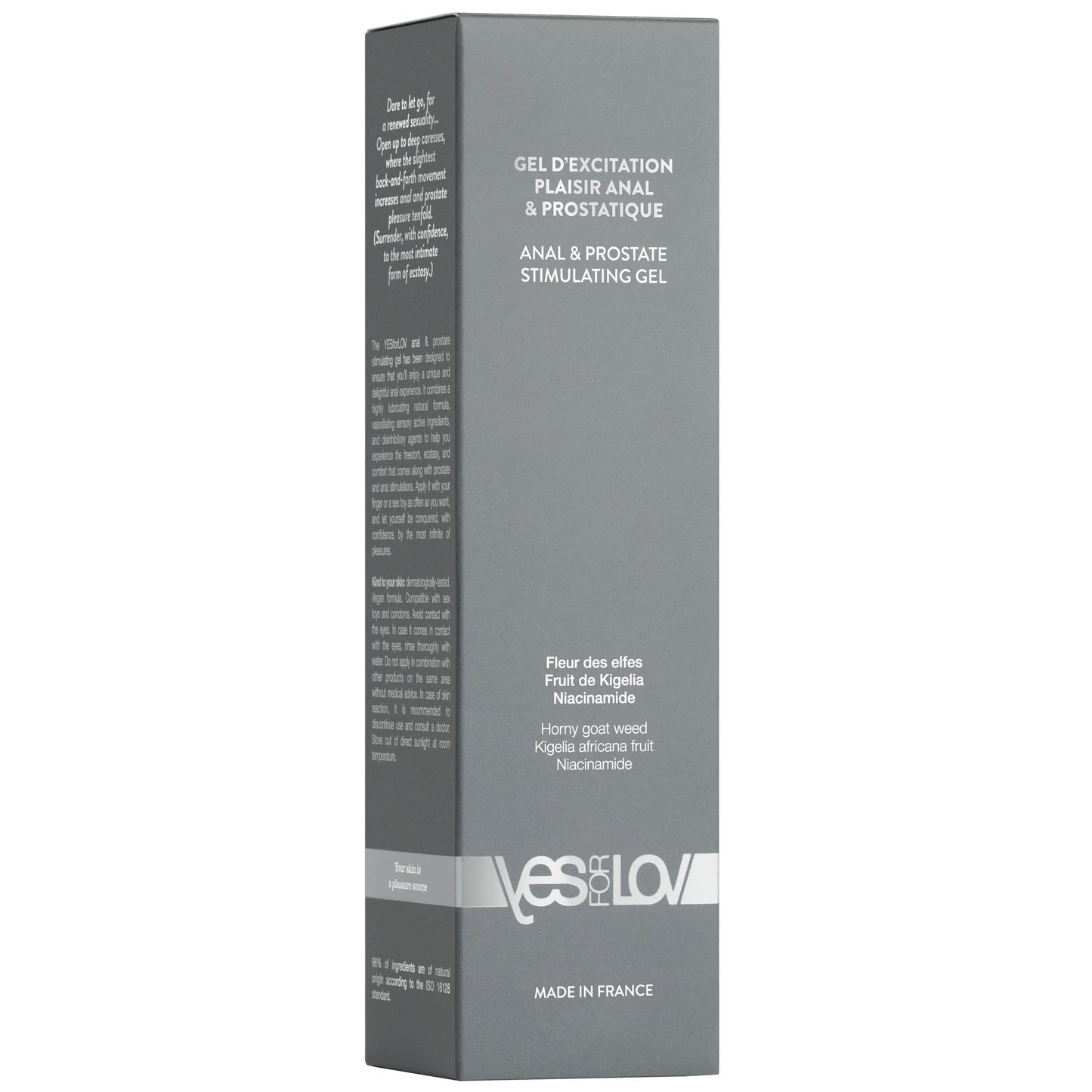 YESforLOV Anal & Prostate Stimulating Gel Detailansicht für intensives Empfinden und langanhaltende Gleitfähigkeit