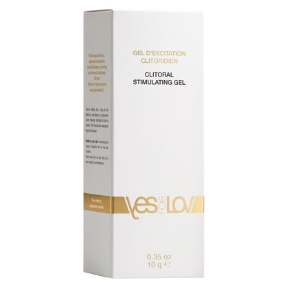 YESforLOV Clitoral Stimulating Gel 10g Detailansicht Tube