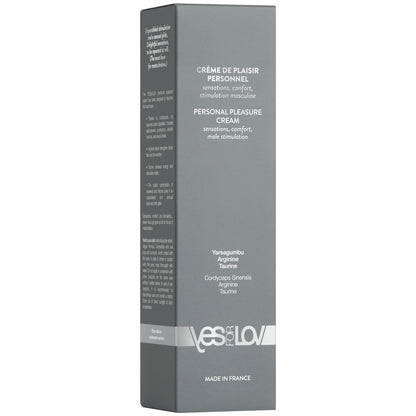 YESforLOV Personal Pleasure Cream 50 ml Verpackung Vorderansicht