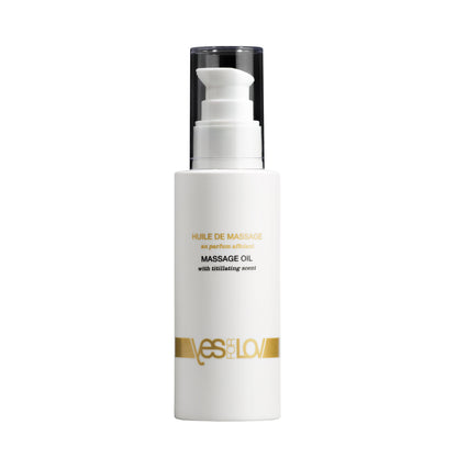 YESforLOV Titillating Massage Oil 100ml Flasche mit Pumpspender