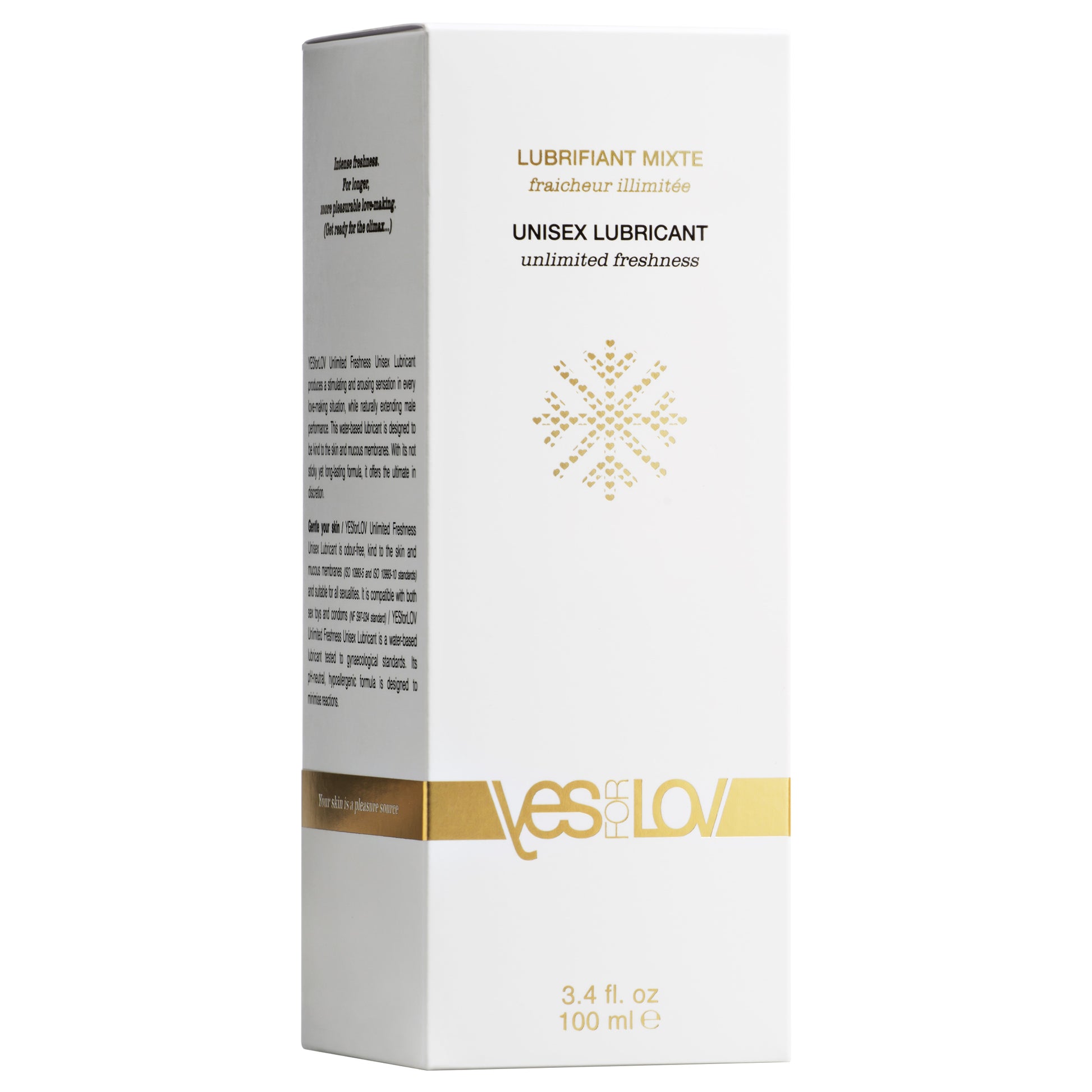 YESforLOV Unlimited Freshness wasserbasiertes Gleitgel 100ml Produktansicht