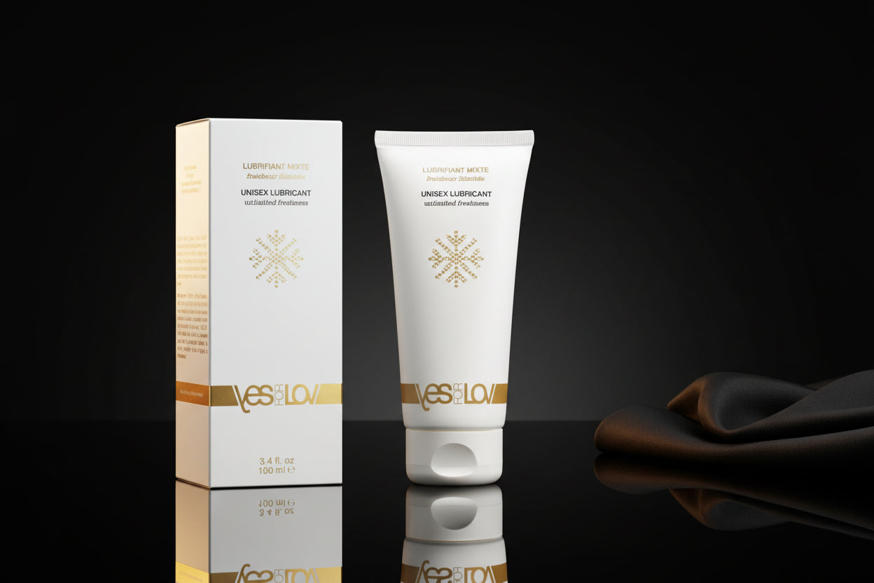 YESforLOV Unlimited Freshness Gleitgel 100ml Verpackung wasserbasiert