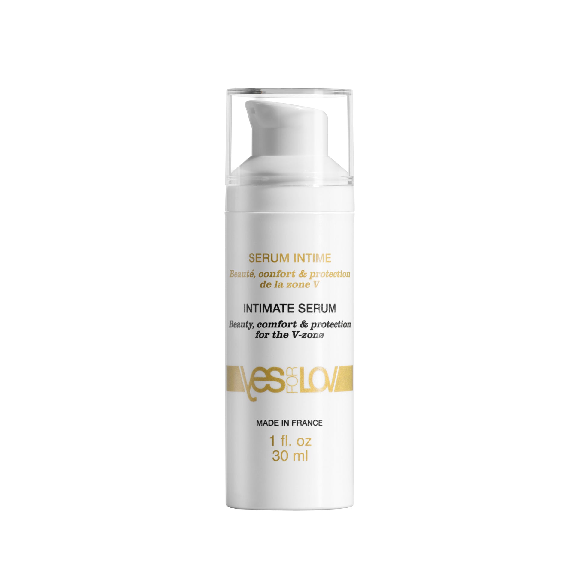 YESforLOV V-Zone Intimate Serum 30ml Pumpspender hochwertige Intimpflege