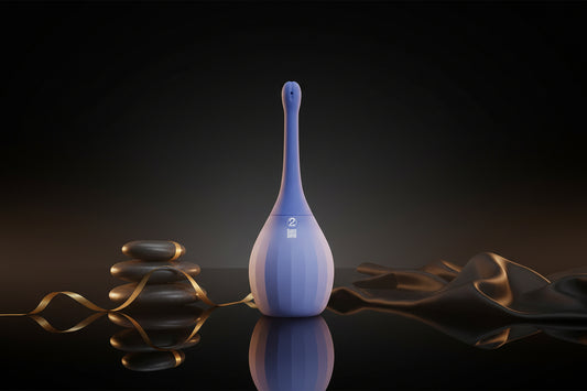 Anal Douche Bendable Silikon Analdusche Frontansicht
