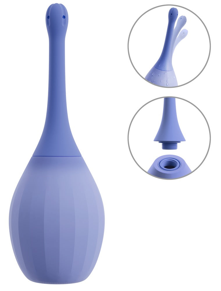 Anal Douche Bendable aus Silikon mit biegsamer Spritztülle Übersicht