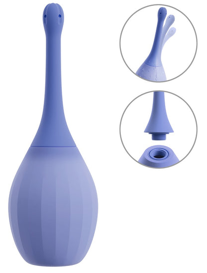 Anal Douche Bendable aus Silikon mit biegsamer Spritztülle Übersicht