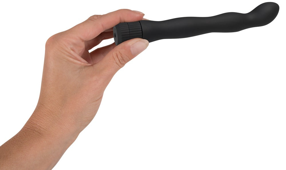 You2Toys Anal Lover Vibrator in der Hand gehalten zur Darstellung von Größe und Form