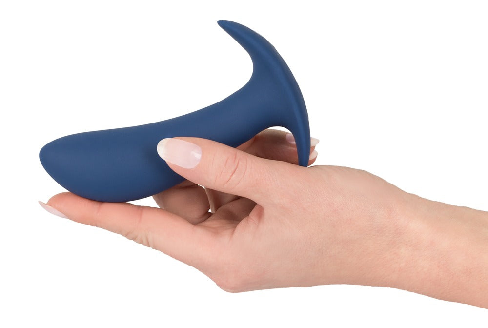Analplug in der Hand für einfache Anwendung