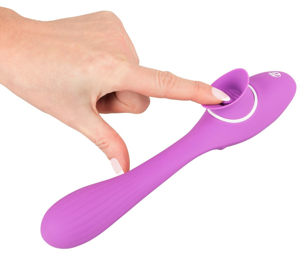 Flexible Anpassung des Vibrators per Hand für individuelle Position
