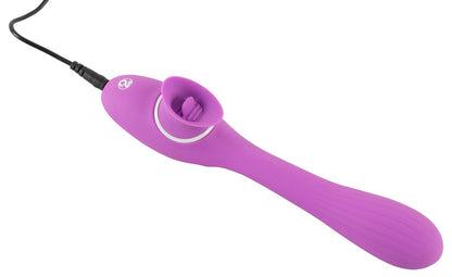 Flexibler Hals des Vibrators zur gezielten Ausrichtung