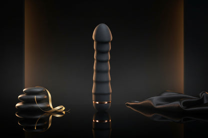 Strukturierter Schaft des You2Toys Bendy Ripple Vibrators mit stimulierenden Reizwellen