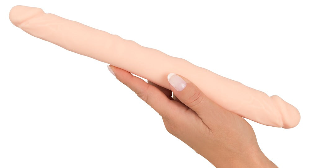 You2Toys Double Dong Doppeldildo flexibel und biegsam dargestellt