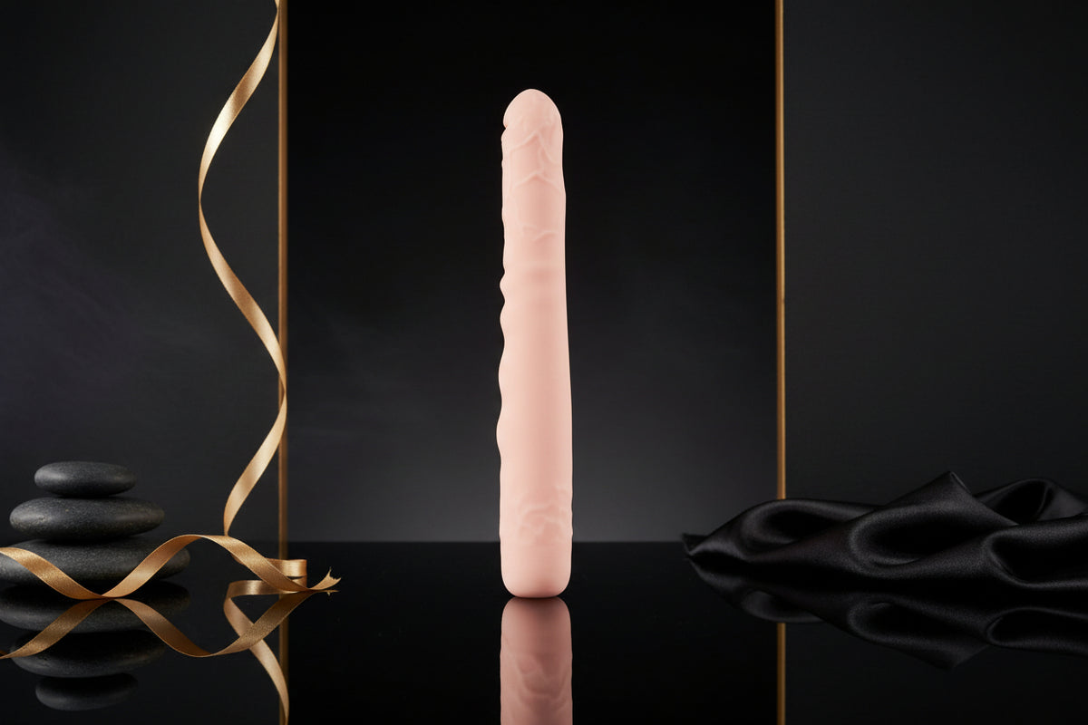 You2Toys Doppeldildo im naturgetreuen Design für vielseitige Intimität