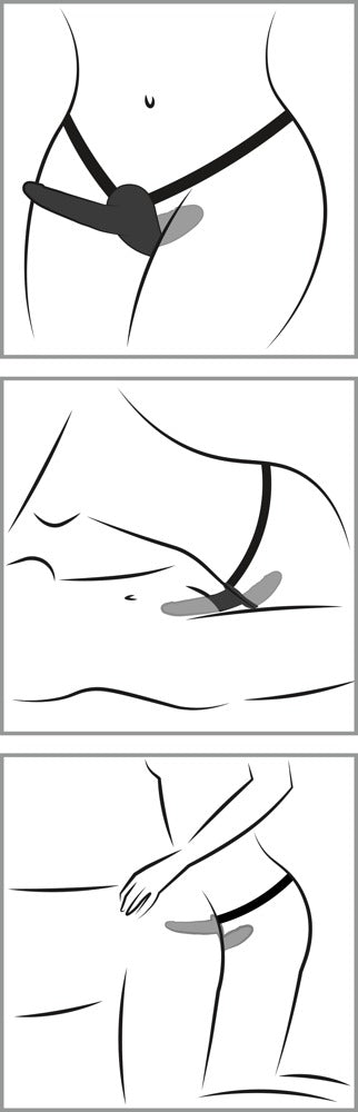 Grafische Darstellung zur Anwendung des Double Strap-On