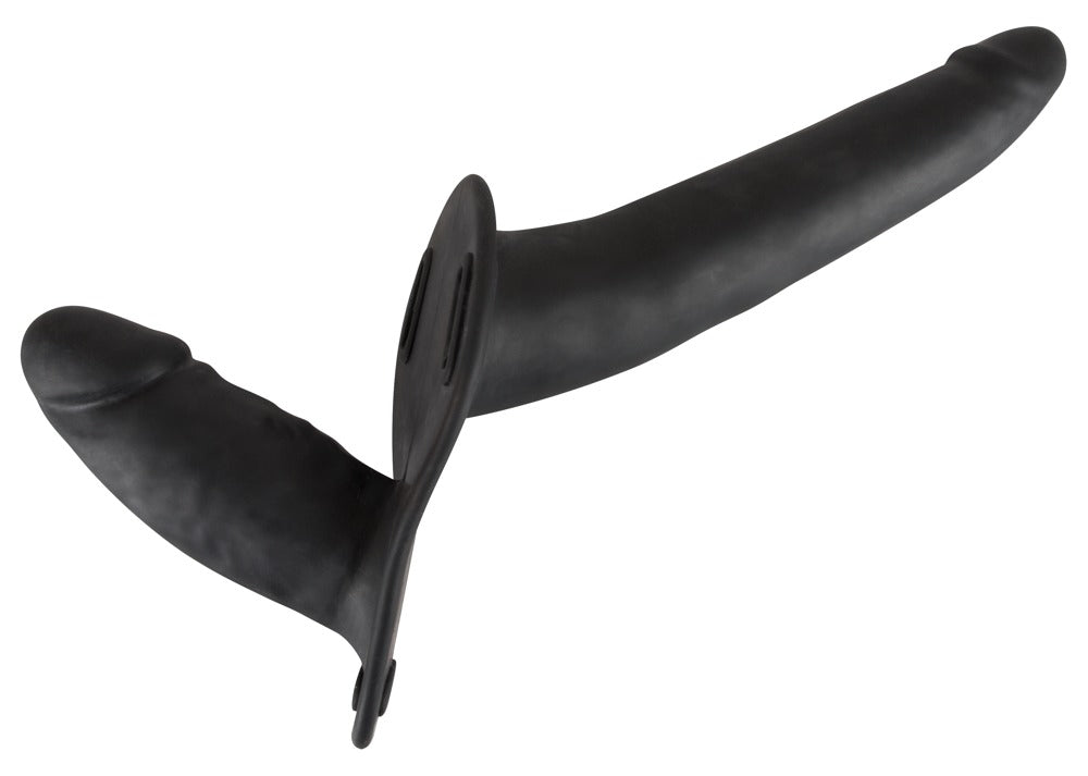 Form und Struktur des Doppeldildos aus Silikon