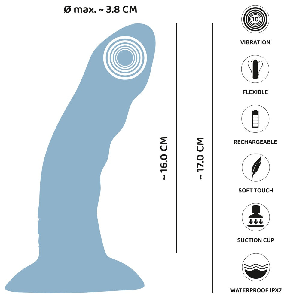 You2Toys Heart Guy Blue Vibrator Funktionen und Eigenschaften Übersicht